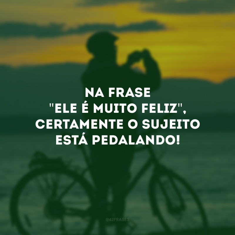 Na frase \