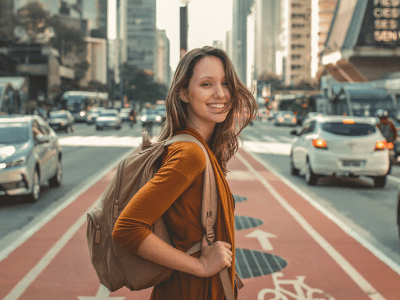 40 frases para foto sozinha sorrindo que valorizam a beleza da felicidade