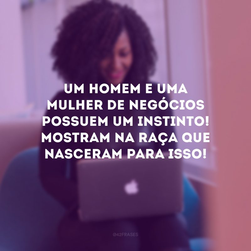 Um homem e uma mulher de negócios possuem um instinto! Mostram na raça que nasceram para isso! 