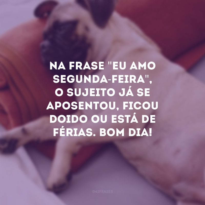 Na frase \