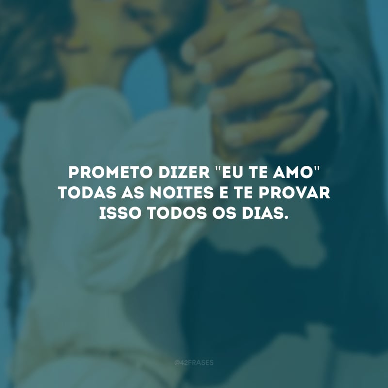 Prometo dizer \