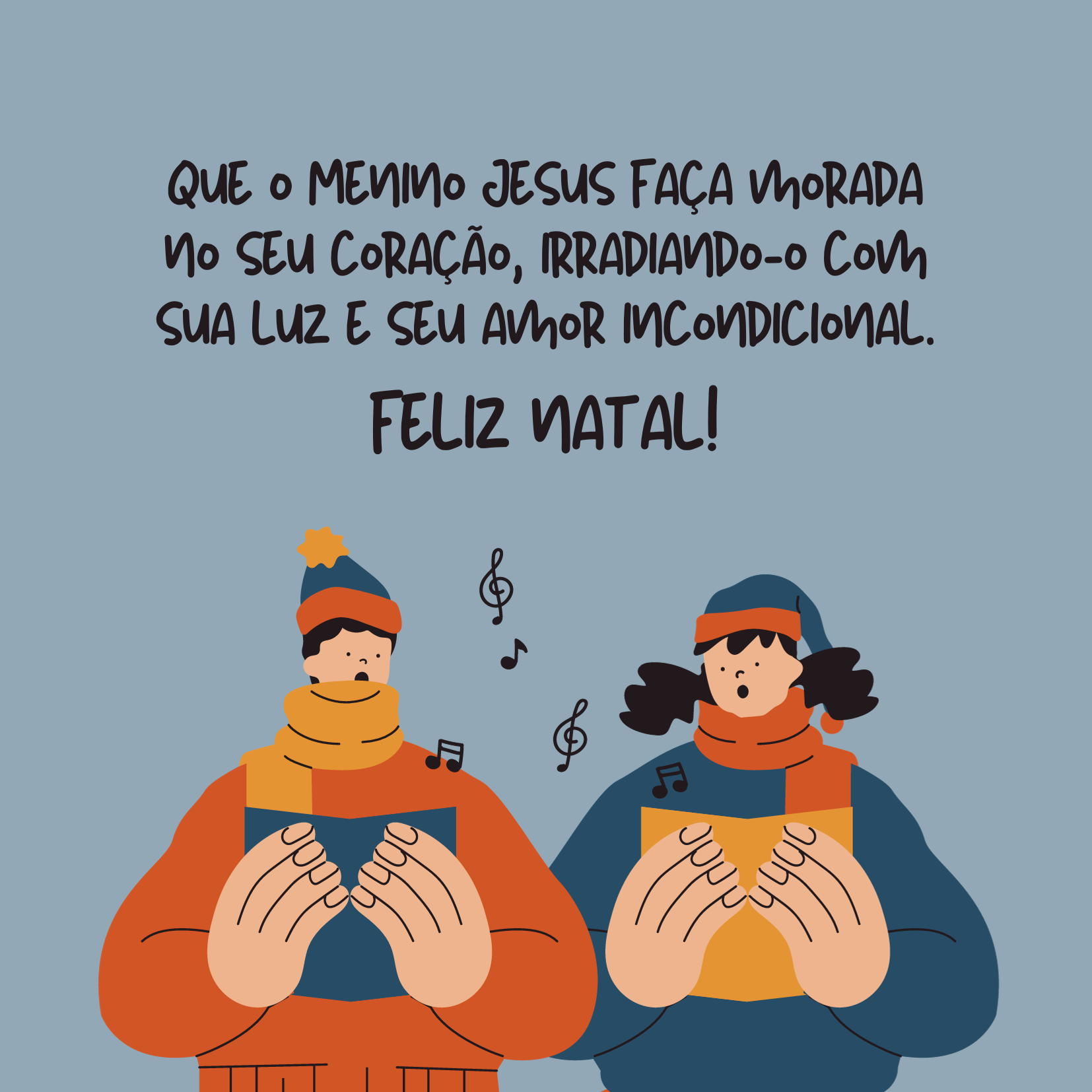 Que o Menino Jesus faça morada no seu coração, irradiando-o com sua luz e seu amor incondicional. Feliz Natal!