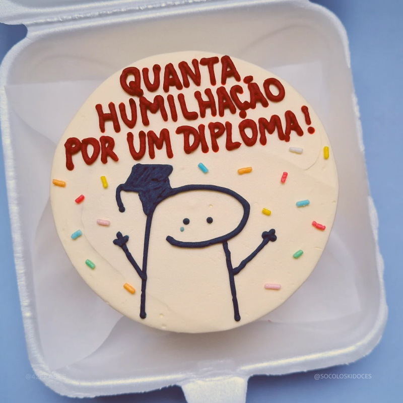 Quanta humilhação por um diploma! 