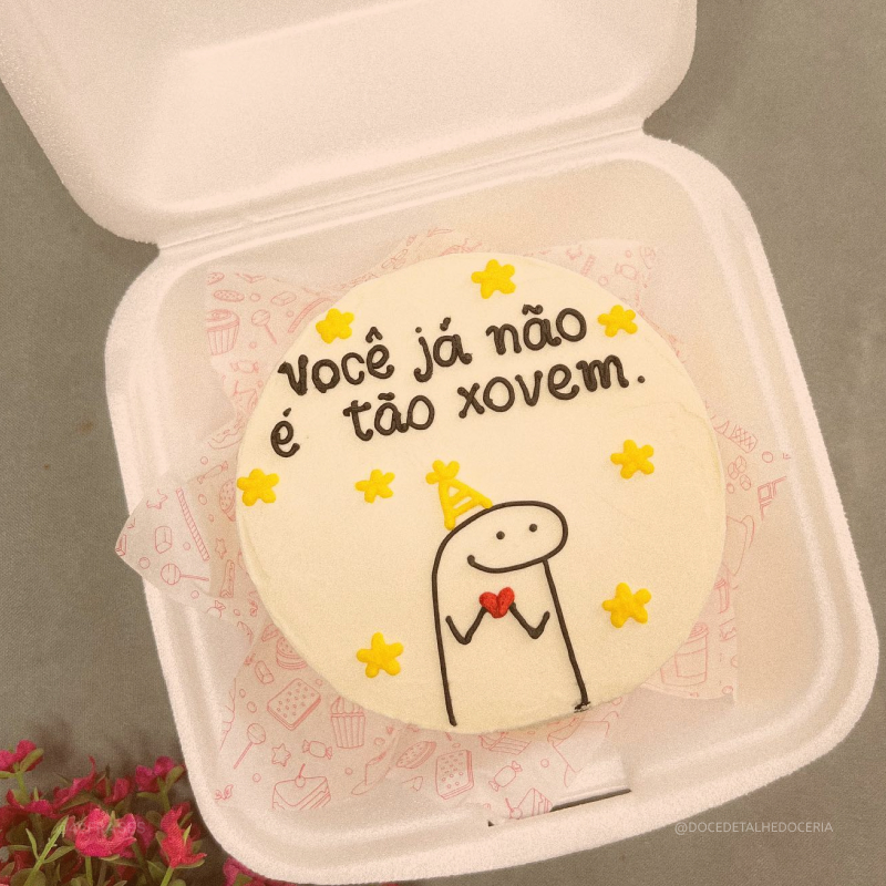 Você já não é tão xovem. 