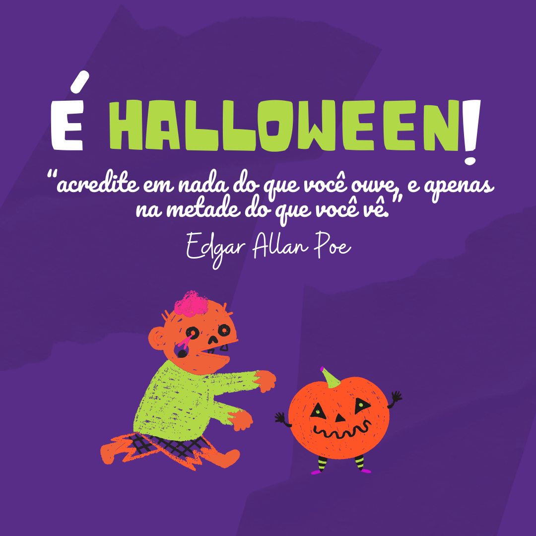 É Halloween: \