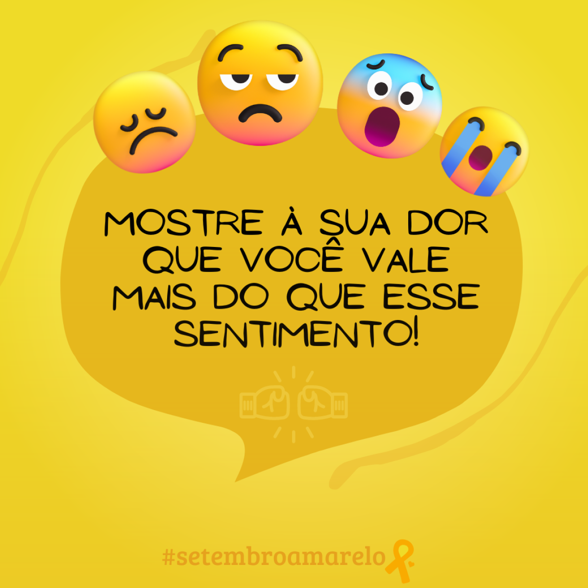 Grandes sofrimentos só aparecem aos grandes lutadores.  Mostre à sua dor que você vale mais do que esse sentimento!