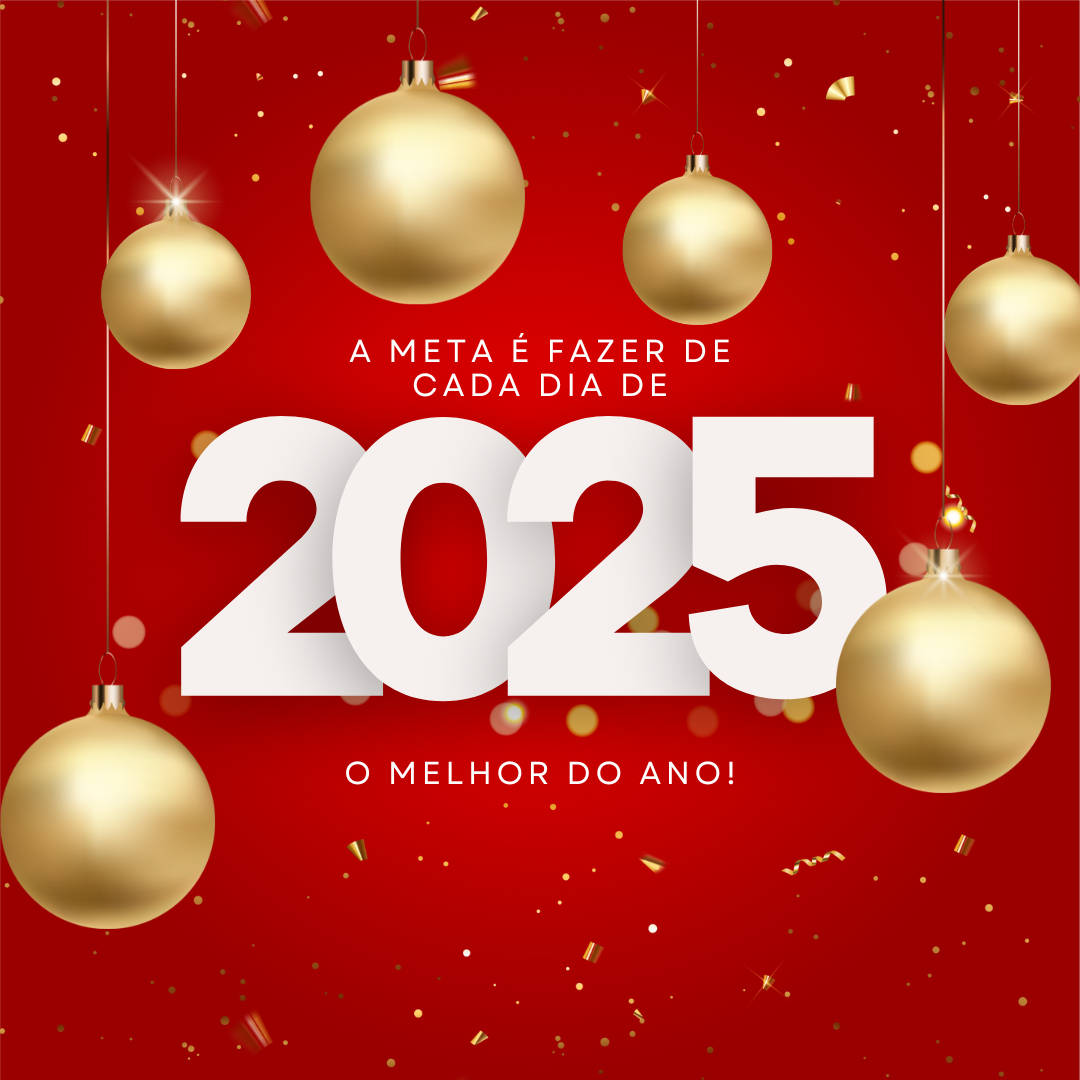 A meta é fazer de cada dia de 2025 o melhor do ano!